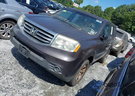 2012 Honda Pilot Lx из США, поврежденный, VIN 5FNYF3H27CB002097